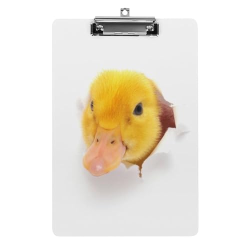 Niedliche Ente Klemmbrett Zum Aufhängen Clipboard Hartplatten Klemme Für Papier Dokumente von FENAC