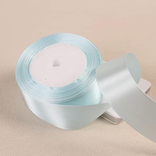 Handwerk Geschenke Verpackungsband, Ballonsband, 25 Yards 6 10 15 20 25 40 50 mm Satinband Bänder for Party Hochzeit Dekoration handgemachte Rose Schmetterling Haarspange Geschenke Band(Bronze,25mmSat von FFENFRYOU