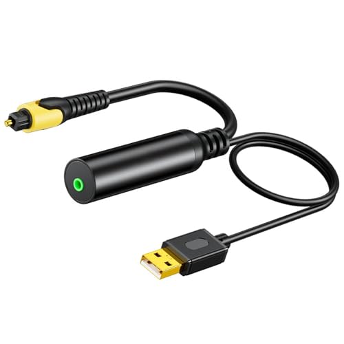 FGDTREE 3 5-mm Zu SPDIF Konverter Analog Zu Digital Sound Adapter Für Verbesserten Optischer Ausgang 3 5-mm Zu Optisches Kabel von FGDTREE