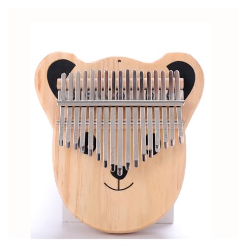 Kalimba Daumenklavier 17 Tasten Daumenklavier Anfänger Kalimba(Bear) von FGRTYUX