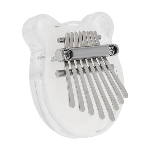 FGRTYUX Kalimba Daumenklavier 8 Noten professionelles Daumenklavier Fingerklavier Anfänger Kalimba(Bear) von FGRTYUX