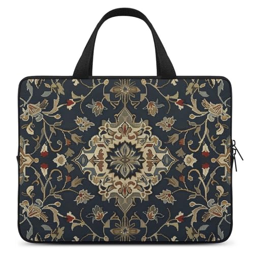 FHPCE Laptop-Umhängetasche, 13 Zoll, Laptoptasche, Computertasche, elegantes Muster, Messenger-Tasche für Unisex von FHPCE