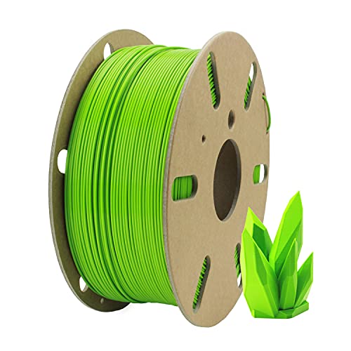 Filamentive PLA - Green/Grün - 1.75mm 3D Drucker Filament, Recyceltes Material + Spule aus 100% recycelbarem Karton - Ermöglicht Nachhaltiges Drucken (1KG) von FILAMENTIVE