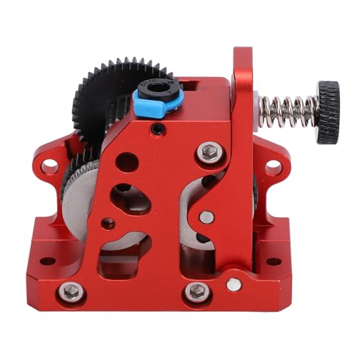 HGX-Extruder-Kit, Gehärteter Stahl, Hohe Antriebs Kraft, Alles Metall, für CR10, für Ender 3, für CR6, für VORON 3D-Drucker, Nicht Einschl Ießlich Motor (Rot) von FILFEEL