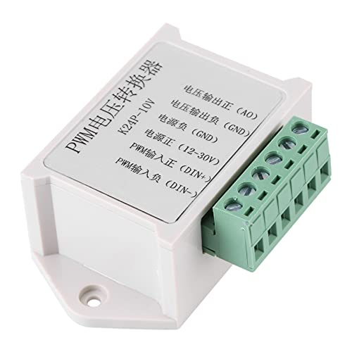 PWM-Spannungswandler, 0–100% PWM-Digitalsignal in 0–10 V Analogspannung, Weit Verbreitet in SPS, mit Umkehrung für Einzelchip- oder Industrielle Steuerplatine, DIN-Anschluss für von FILFEEL