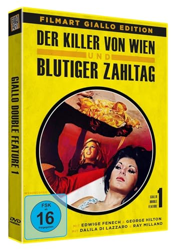 DER KILLER VON WIEN / BLUTIGER ZAHLTAG - FILMART GIALLO DOUBLE FEATURE # 1 - Limited Ed. 500 Stück - 2 DVD Set von FILM ART