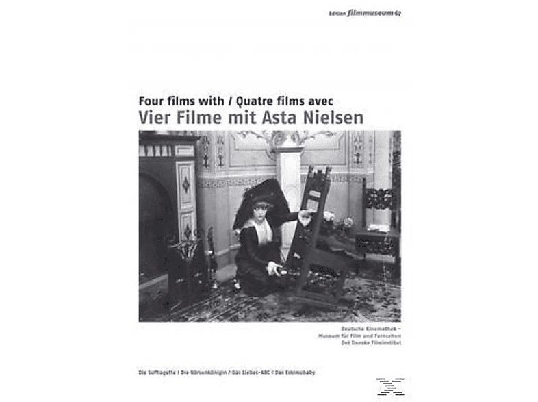 Vier Filme mit Asta Nielsen DVD von FILM & KUN