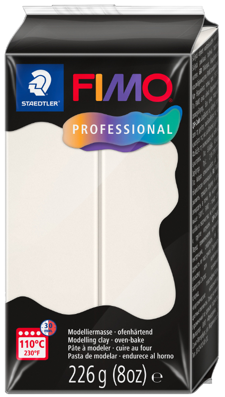 FIMO PROFESSIONAL Modelliermasse, ofenhärtend, porzellan von FIMO