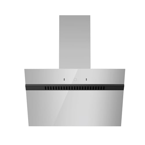 FIREGAS Dunstabzugshaube 60 cm, A+++ energieeffizient bürstenloser Motor Abluft/Umluft 684 m³/h Sicherheitsglas,Grau FIREGAS Dunstabzugshaube 60 cm, A+++ energieeffizient bürstenloser Motor Abluft/Umluft 684 m³/h Sicherheitsglas,Grau von FIREGAS