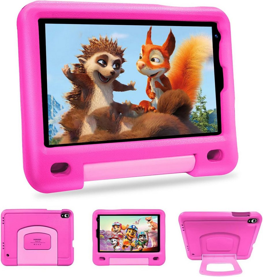 FIRMAST 1080P HD IPS mit System für Kinder Tablet (8", 64 GB, Android 12, Kindersicherung, Dual-Kamera, WiFi, Kinder Tablet ab 2 -12 Jahre Hülle) von FIRMAST