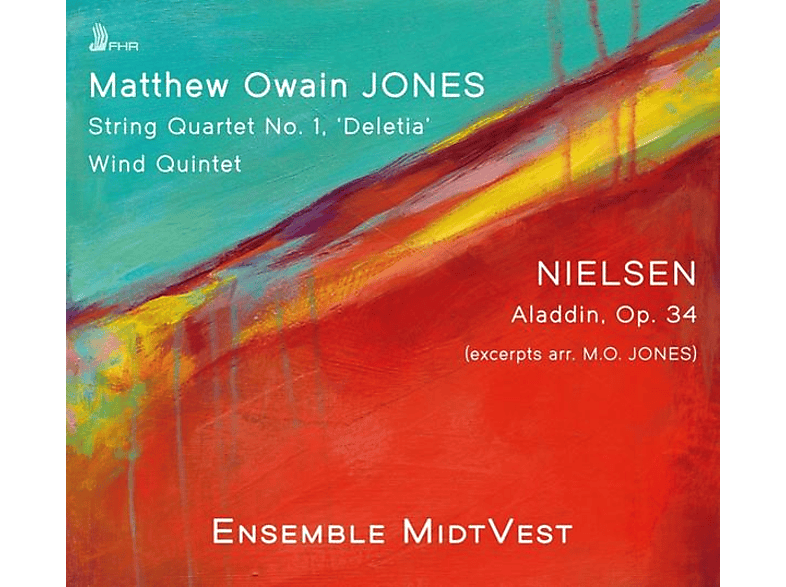 Ensemble Midtvest - Matthew Owain Jones: String Quartet no. 1, Wind Qu (CD) von FIRST HAND