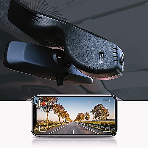 Fitcamx Dashcam 4K Passend für BMW 3 4 Series M3 M4 330i 330e 340i 430i 440i Xdrive Coupe 2020-2023 (Modell B), OEM Dashcam mit akku 2160P UHD WiFi, G-Sensor, Loop-Aufnahm, Plug & Play, 64 GB Karte von FITCAMX