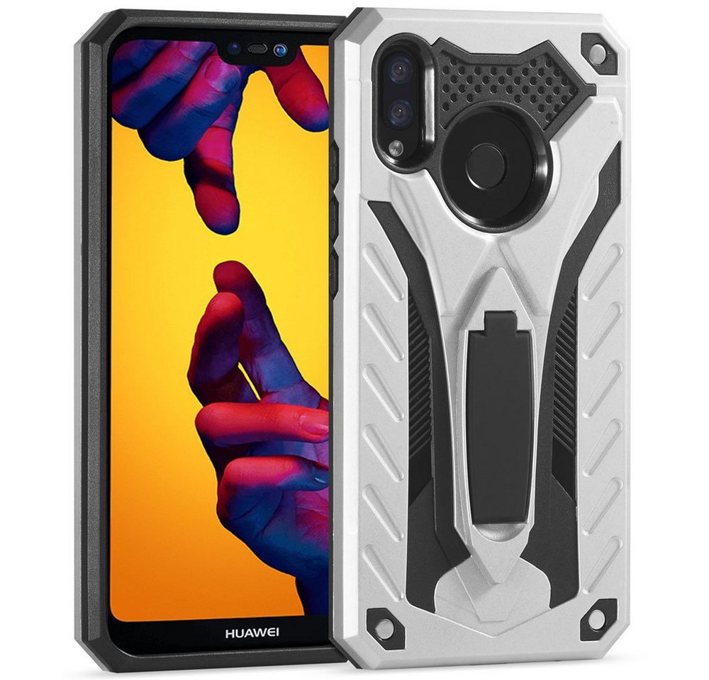 FITSU Handyhülle Hülle für Huawei P20 Lite Handyhülle Cover Case Handyschale 5,84 Zoll, Robuste Handyhülle Outdoor Case stabile Schutzhülle mit Eckenschutz von FITSU