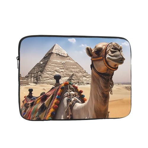 Pyramid Camel Laptophülle, 43,2 cm (17 Zoll), Laptophülle, Computer-Tragetasche, stoßfest, schützende Notebookhülle, tragbare Laptoptasche, wasserdichte Aktentasche, Tasche für Männer und Frauen von FJWSLCH