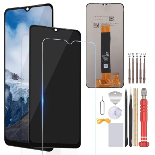 FKBAightccy Bildschirm für Samsung Galaxy A32 5G Bildschirm Ersatz für Samsung A326U Touch Display Digitizer Montage mit Werkzeug Schwarz von FKBAightccy