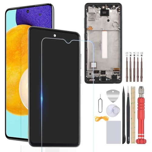 FKBAightccy Display für Samsung Galaxy A52 4G A525F Bildschirm Ersatz für Galaxy A52 4G Touch LCD Interne Digitizer Montage mit Kits von FKBAightccy