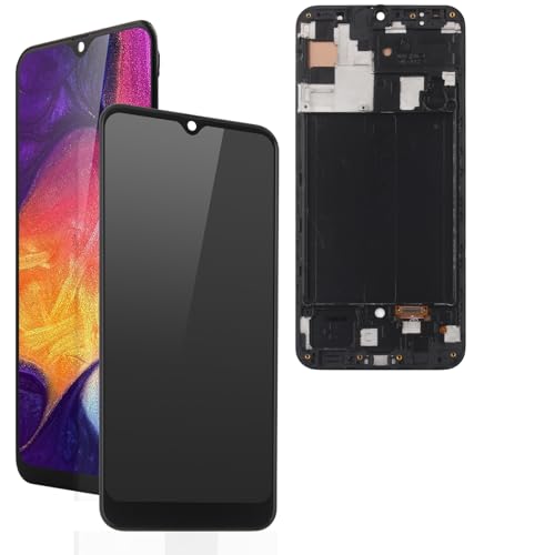 FKBAightccy Ersatzdisplay für Samsung Galaxy A50 A505 LCD-Display für Samsung SM-A505 A505G/DS A505F/DS Touchscreen-Digitizer von FKBAightccy