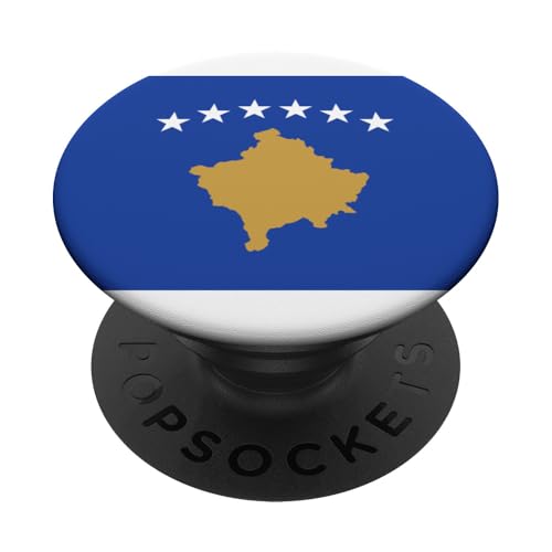 Flagge der Republik Kosovo PopSockets mit austauschbarem PopGrip von FLAGS