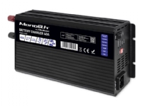 Qoltec Intelligentes professionelles Monolith-Batterieladegerät für LiFePO4 AGM GEL SLA Batterien | 40A | 12V von Qoltec