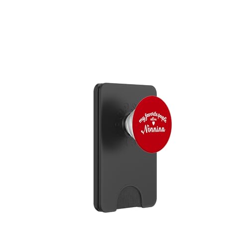 Meine Lieblingsleute NONNINA Italienisch Italien Nonna Nonni PopSockets PopWallet für MagSafe von FLAY FLAY CREATIVE STUDIO