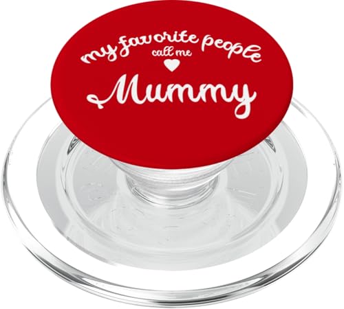 Meine Lieblingsleute nennen mich MUMMY British English UK London PopSockets PopGrip für MagSafe von FLAY FLAY CREATIVE STUDIO