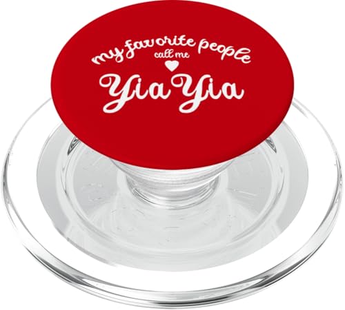 My Favorite People Call Me YIAYIA Griechische Oma Griechenland Yaya PopSockets PopGrip für MagSafe von FLAY FLAY CREATIVE STUDIO