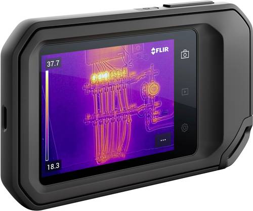 FLIR C5 (Wi-Fi) Wärmebildkamera -20 bis +400°C 8.7Hz MSX®, Integrierte LED-Lampe, integrierte Dig von FLIR