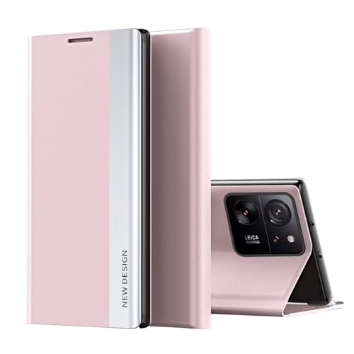 FMPCUON Handyhülle für Huawei P30 Pro Hülle, Huawei P30 Pro Hülle, Premium Leder Flip p Klappbare Stoßfeste [Standfunktion] Schutzhülle Tasche für Huawei P30 Pro - Rosa von FMPCUON