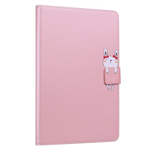 FMPCUON Kompatibel mit Xiaomi Pad 6/6 Pro Tablet Hülle mit - Ultra Dünn mit Standfunktion Slim PU Leder Smart Schutzhülle Kompatibel Hülle Xiaomi Pad 6/6 Pro - Roségold von FMPCUON