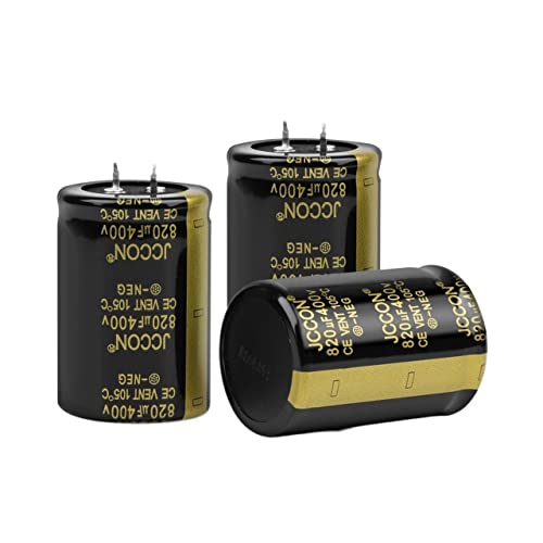 Kondensatoren 2 Stück Audio-Elektrolytkondensatoren 400 V 100 UF 150 UF 220 UF 330 UF 470 UF 560 UF 680 UF ​​820 UF 1000 UF for HiFi-Verstärker Low ESR Diodenschalter (Size : 400V470UF 30x50) von FOCCAR
