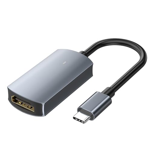 FOLODA USB C Adapter 4K60-Hz Auflösung Schnelle Geschwindigkeit Immersives 3D Unterstützungsmetallgehäuse Für Einfache Tragbarkeit von FOLODA