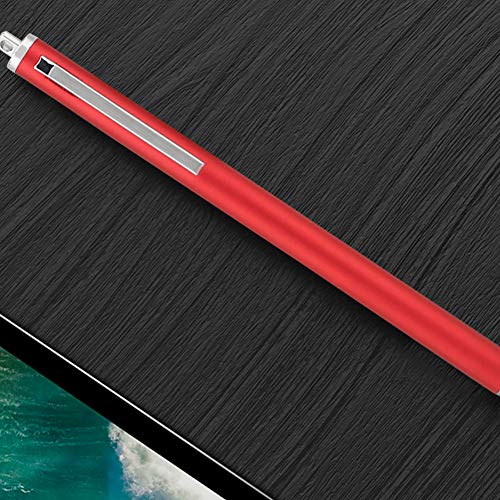 Tragbarer Stylus-Stift, Robuste, Kompakte Struktur, Leicht zu Tragender Digitaler Stift für Tablets für Mobiltelefone (Rot) von FOLOSAFENAR