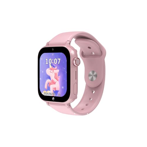 FOREVER Kids Look Me! 3 KW-520 Rosa - Smartwatch mit SIM Karte - 1,85” Display - GPS/LBS/Wi-Fi Standort - SOS Funktion - Anrufe & Video - IP65 Wasserdicht Kinder von FOREVER