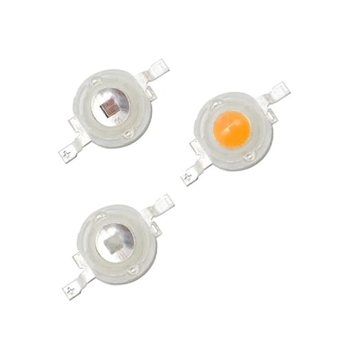 10pcs 1W 3W High Power LED Light-Emitting Diode LEDs Chip SMD Warm White Red Green Blue Yellow For SpotLight Downlight Lamp Bulb(Blue 460nm,3W) von FQHIDMOMX