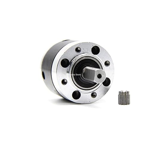 28MM Planetary Reduction Gearbox DIY Brushless Stepper DC electronic starter 6MM 8MM Shaft(6MM Shaft-4.0mm Gear,1 Ratio 100) von FQHIDMOMX