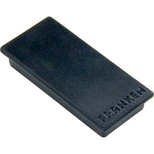 FRANKEN Haftmagnet Magnet schwarz, Kunststoff 2,3 x 5,0 cm, 10 St. von FRANKEN