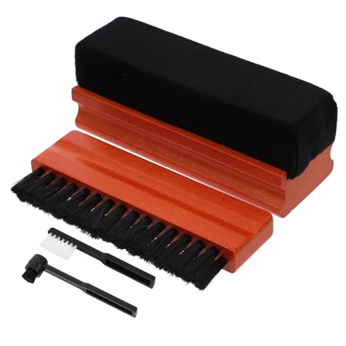 FRCOLOR 1Satz Schallplatten Reinigungsset Teiliges Set Mit Vinyl Bürsten Tragbar Für CD Dvd Player Und Holzhaarbürste Und Rundbürste FRCOLOR 1Satz Schallplatten Reinigungsset Teiliges Set Mit Vinyl Bürsten Tragbar Für CD Dvd Player Und Holzhaarbürste Und Rundbürste von FRCOLOR