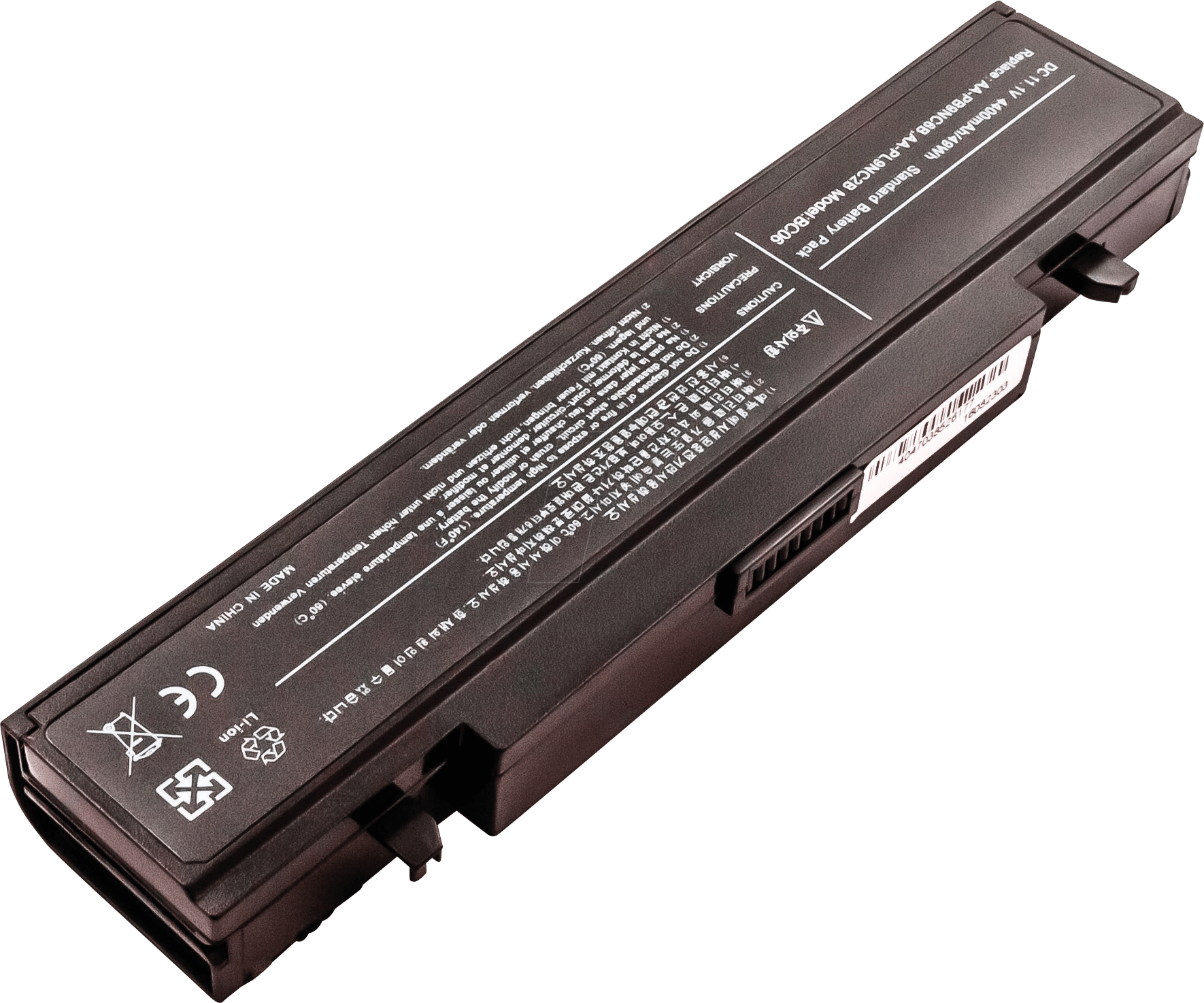 AKKU 52617 - Notebook-Akku für Samsung, Li-Ion, 4400 mAh von FREI