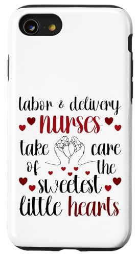 Labor & Delivery Nurses Take Care Of Sweetest Little Hearts Hülle für iPhone SE (2020) / 7 / 8 von FRESAN Caring Hearts NICU Nurse Newborn Baby