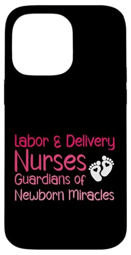 Wehen- und Entbindungskrankenschwestern Guardians of Newborn Miracles Babies Hülle für iPhone 14 Pro Max von FRESAN Cute Caring Hearts NICU Nurse Newborn Baby