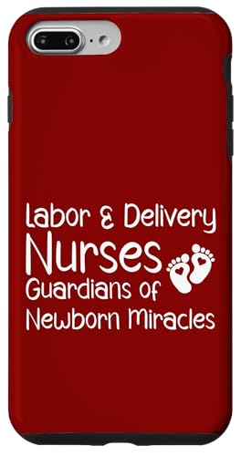 Wehen- und Entbindungskrankenschwestern Guardians of Newborn Miracles Babies Hülle für iPhone 7 Plus/8 Plus von FRESAN Cute Caring Hearts NICU Nurse Newborn Baby