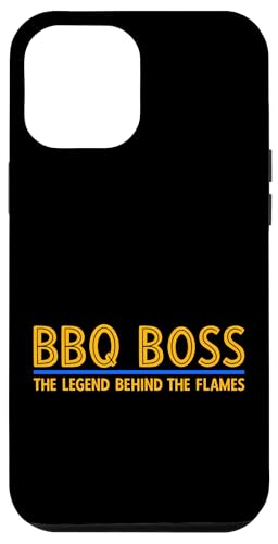 BBQ Boss Die Legende hinter den Flammen Barbecue Smoker Dad Hülle für iPhone 12 Pro Max von FRESAN Funny Grill Master Dad BBQ Father's Day