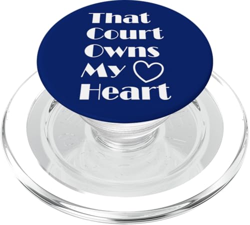 That Court Own My Heart Tennisliebhaber Lifestyle-Athlet PopSockets PopGrip für MagSafe von FRESAN Funny Tennis Player Trainer Sport Fan Game