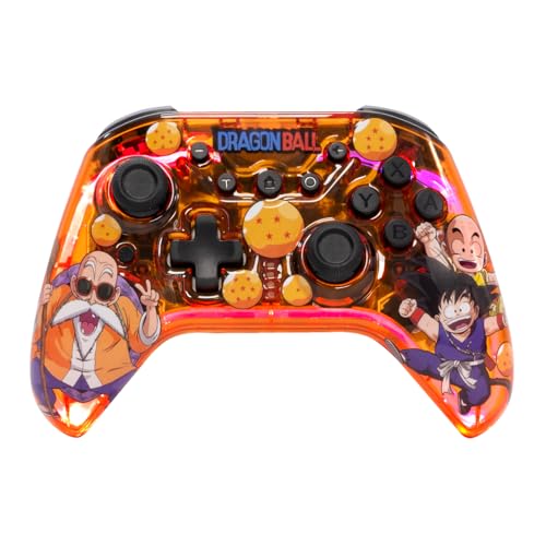 FRTEC - Dragon Ball Kame Wireless Controller für Switch, PC, Mobiltelefone, Bluetooth, RGB-LED-Licht, große Autonomie von FRTEC