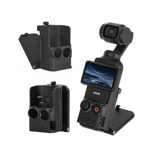 FSIDIWT Magnetischer Kamera-Desktop-Basisständer, Erweiterungsadapter, Halterung für DJI Osmo Pocket 3 Zubehör, verstellbare Clip-Klemmen-Adapterhalterung mit Erweiterungsrahmen für DJI Osmo Pocket 3 FSIDIWT Magnetischer Kamera-Desktop-Basisständer, Erweiterungsadapter, Halterung für DJI Osmo Pocket 3 Zubehör, verstellbare Clip-Klemmen-Adapterhalterung mit Erweiterungsrahmen für DJI Osmo Pocket 3 von FSIDIWT