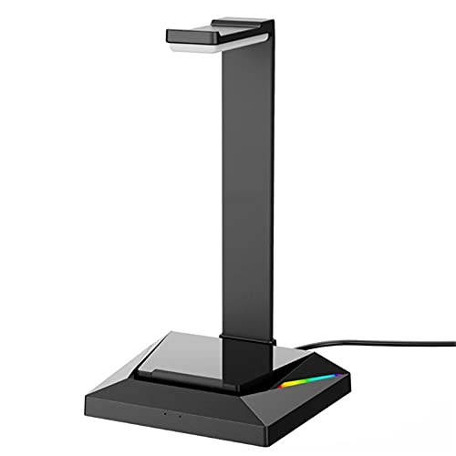 FSJMTQTS Kopfhörerständer Gaming Kopfhörerhalter Aufhänger Display Stand Universal Acryl Headset Kopfhörer für Spielzimmerdekoration von FSJMTQTS