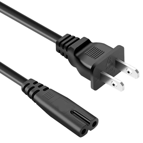 AC-Netzkabel für Samsung 61 cm, 81,3 cm, 101,6 cm, 109,2 cm, 121,9 cm, 124,5 cm, 127 cm, 139,7 cm, 152,4 cm, 165,1 cm, 190,5 cm, LCD HD Smart 4K Curved TV UN5RU555 8000FX. ZA UN65RU7100FXZA von FSQWUR