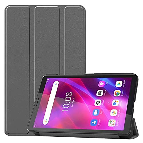 FTRONGRT Hülle für Lenovo Tab M7 (3rd Gen) Tablette,Ultradünne, Exquisite Erscheinung,mit Standfunction,für Lenovo Tab M7 (3rd Gen) Tablette -Grau von FTRONGRT