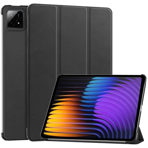 FTRONGRT Hülle für Xiaomi Pad 7 / Xiaomi Pad 7 Pro, Ultradünne, Exquisite Erscheinung, mit Standfunction Schutzhülle für Xiaomi Pad 7 / Xiaomi Pad 7 Pro Tablette - Schwarz von FTRONGRT