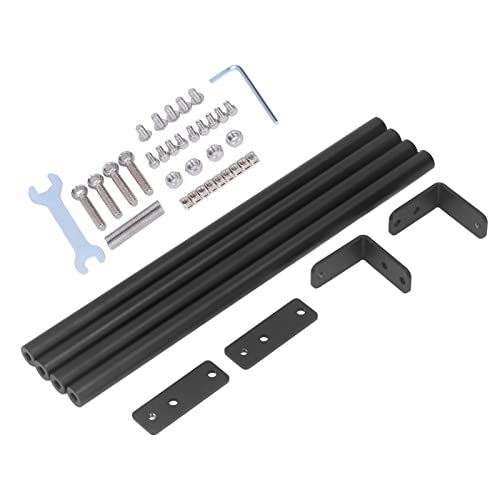 Aluminiumlegierung Stützstange Set, Stall- und Metall-Spurstange für CR-10, CR-10s, CR-10S4, Tevo 3D-Druckerzubehör, Leichtes Gewicht, Verschleiß Resistent, Stabile Verbindung, Einfach Aluminiumlegierung Stützstange Set, Stall- und Metall-Spurstange für CR-10, CR-10s, CR-10S4, Tevo 3D-Druckerzubehör, Leichtes Gewicht, Verschleiß Resistent, Stabile Verbindung, Einfach von FTVOGUE